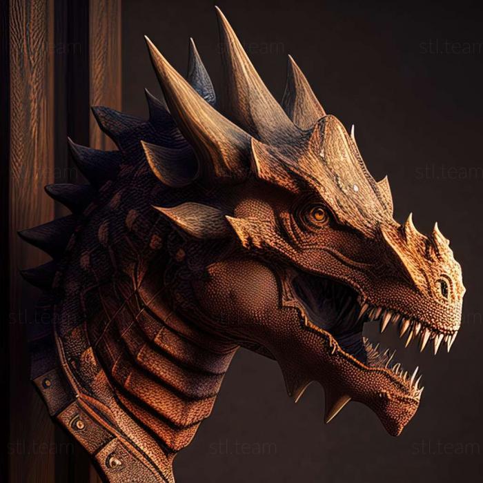 3D model Dracorex (STL)